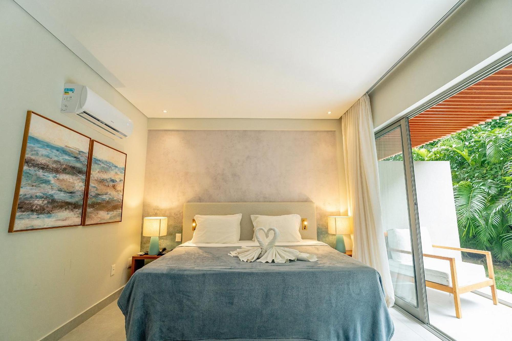 Qavi - Flat na rua Principal com vista jardim #ÎledePipa Praia de Pipa Exterior foto